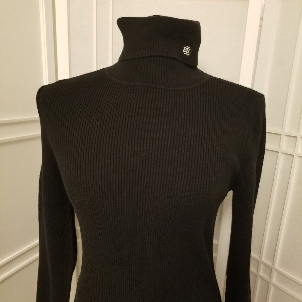 Ralph Lauren Woman's Black Sweater Turtleneck